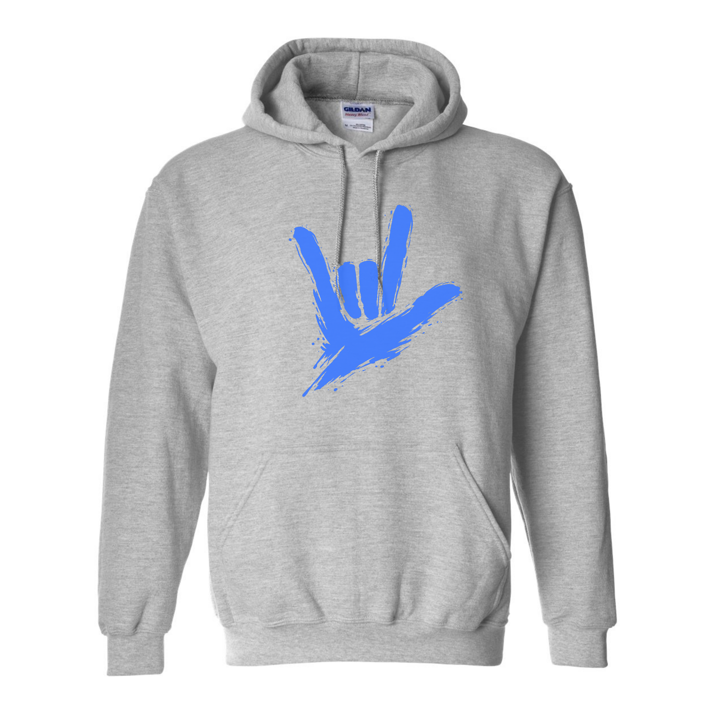 Electric Blue - ILY by Fortyxfive Unisex Hoodie