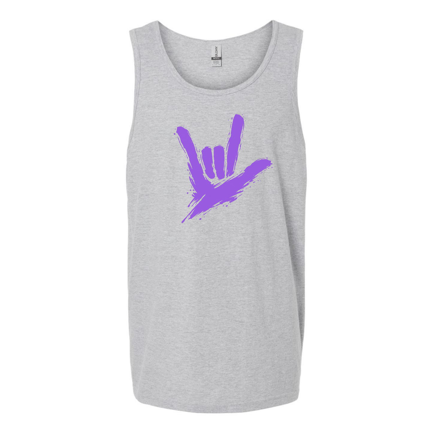Purple - ILY by Fortyxfive Unisex Tanktop