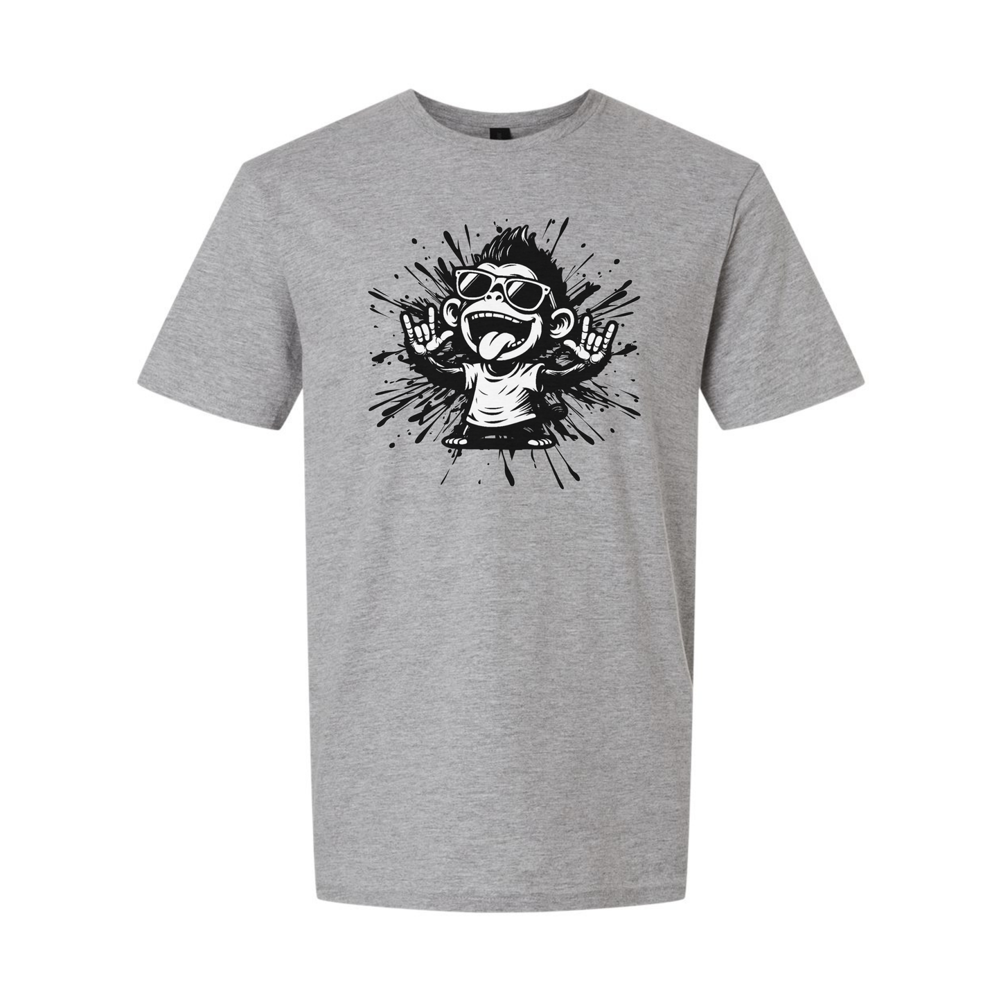 Cool Monkey ILY in ASL - Unisex T-Shirt