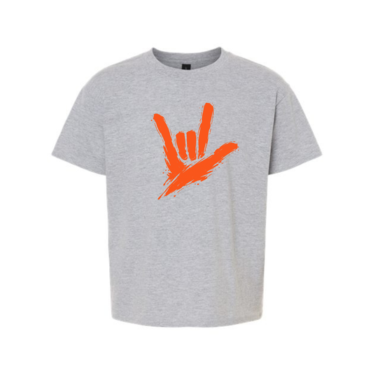 TODDLER & YOUTH - Orange ILY by Fortyxfive T-Shirt