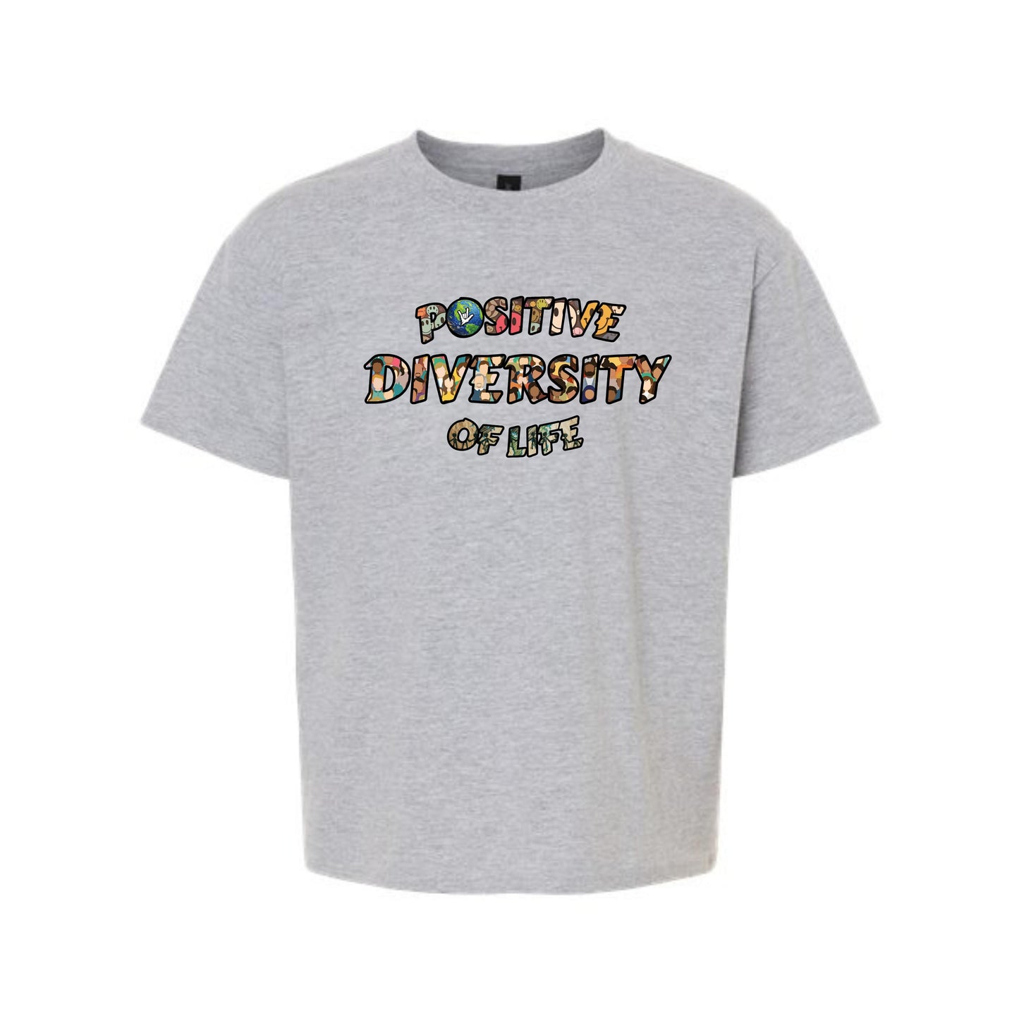 TODDLER & YOUTH - Positive Diversity of Life Unisex T-Shirt