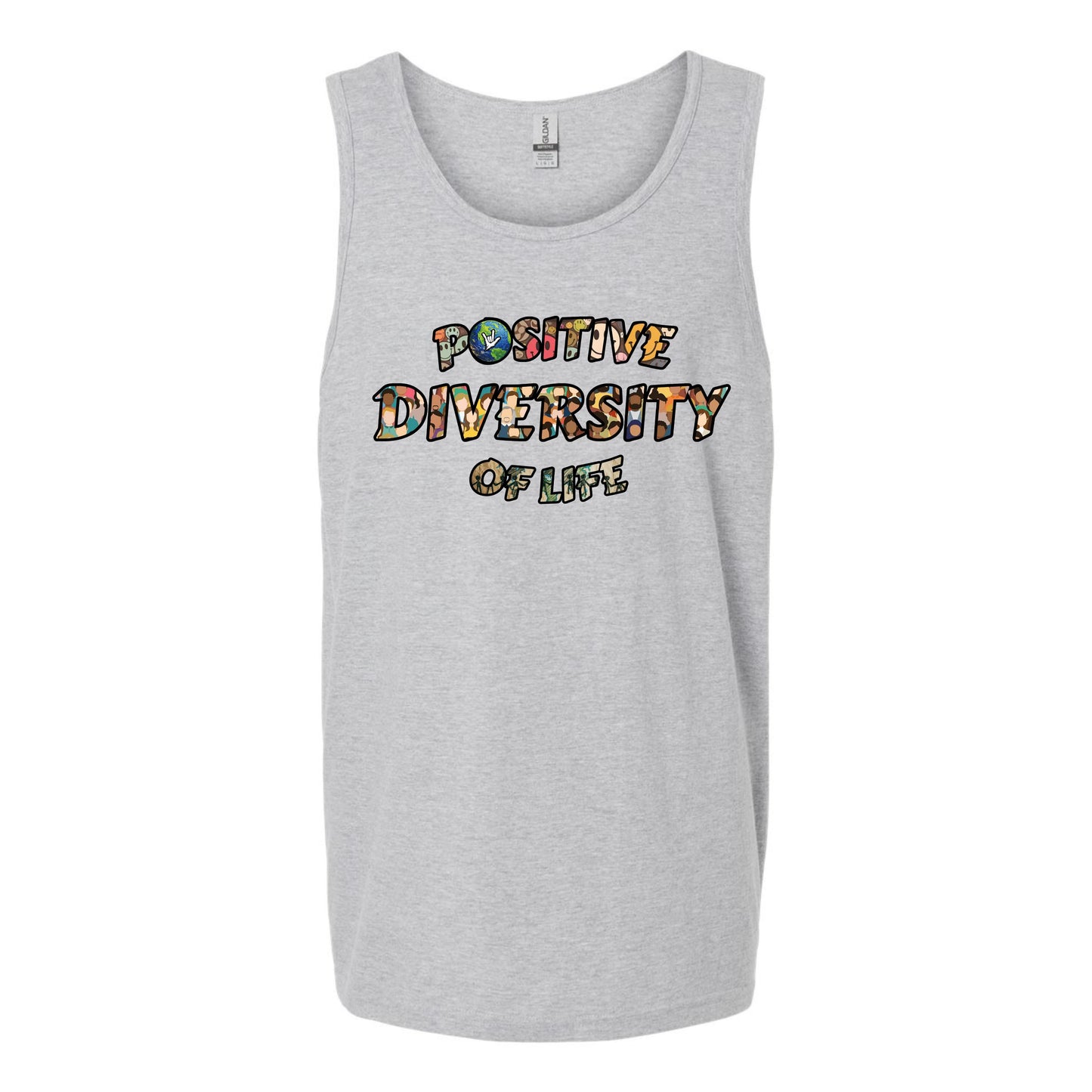 Positive Diversity of Life - Unisex Tank Top