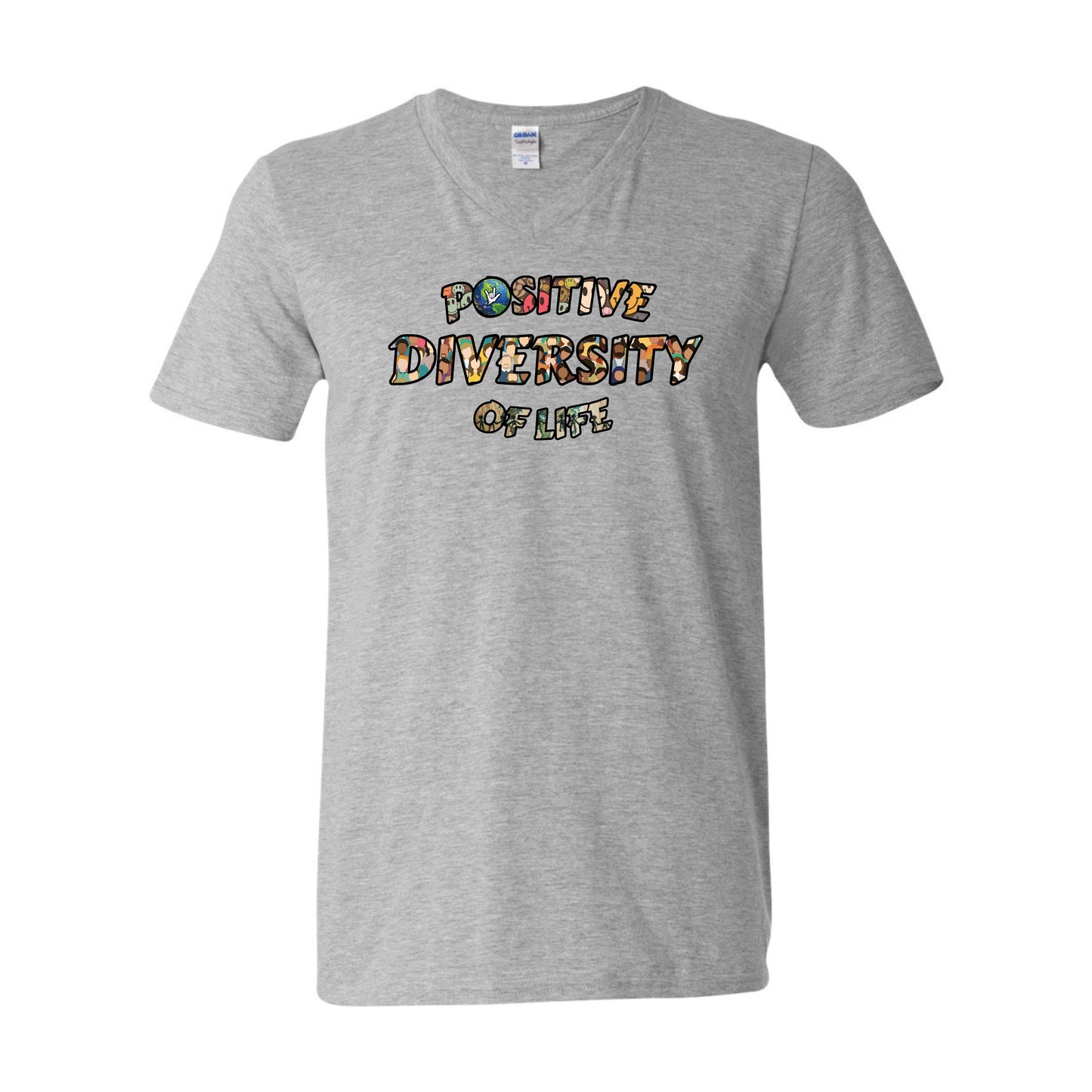 Positive Diversity of Life - Unisex V-NECK