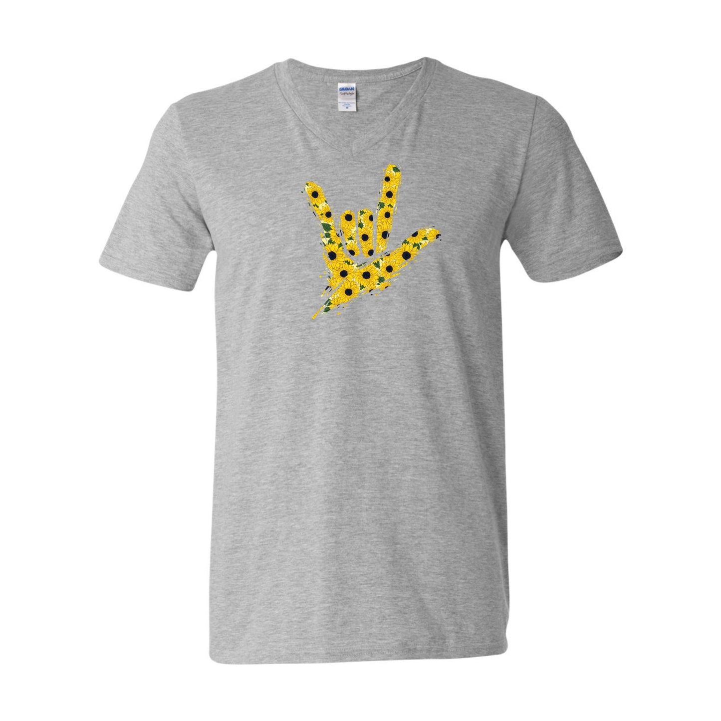 Sunflower - ILY by Fortyxfive Unisex V-NECK