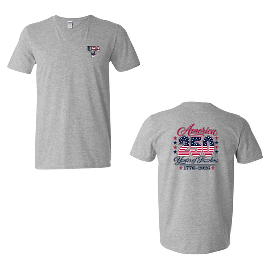 USA 250th Anniversary - Unisex V-Neck
