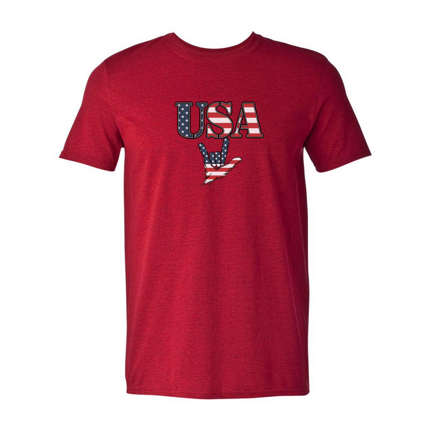 USA & ILY - Unisex T-Shirt