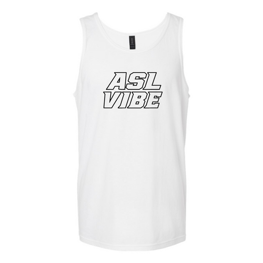 ASL VIBE - Unisex Tank Top