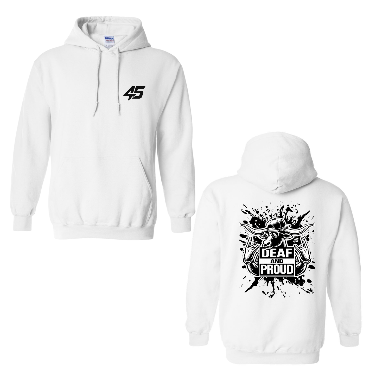 DEAF AND PROUD - Unisex Hoodie