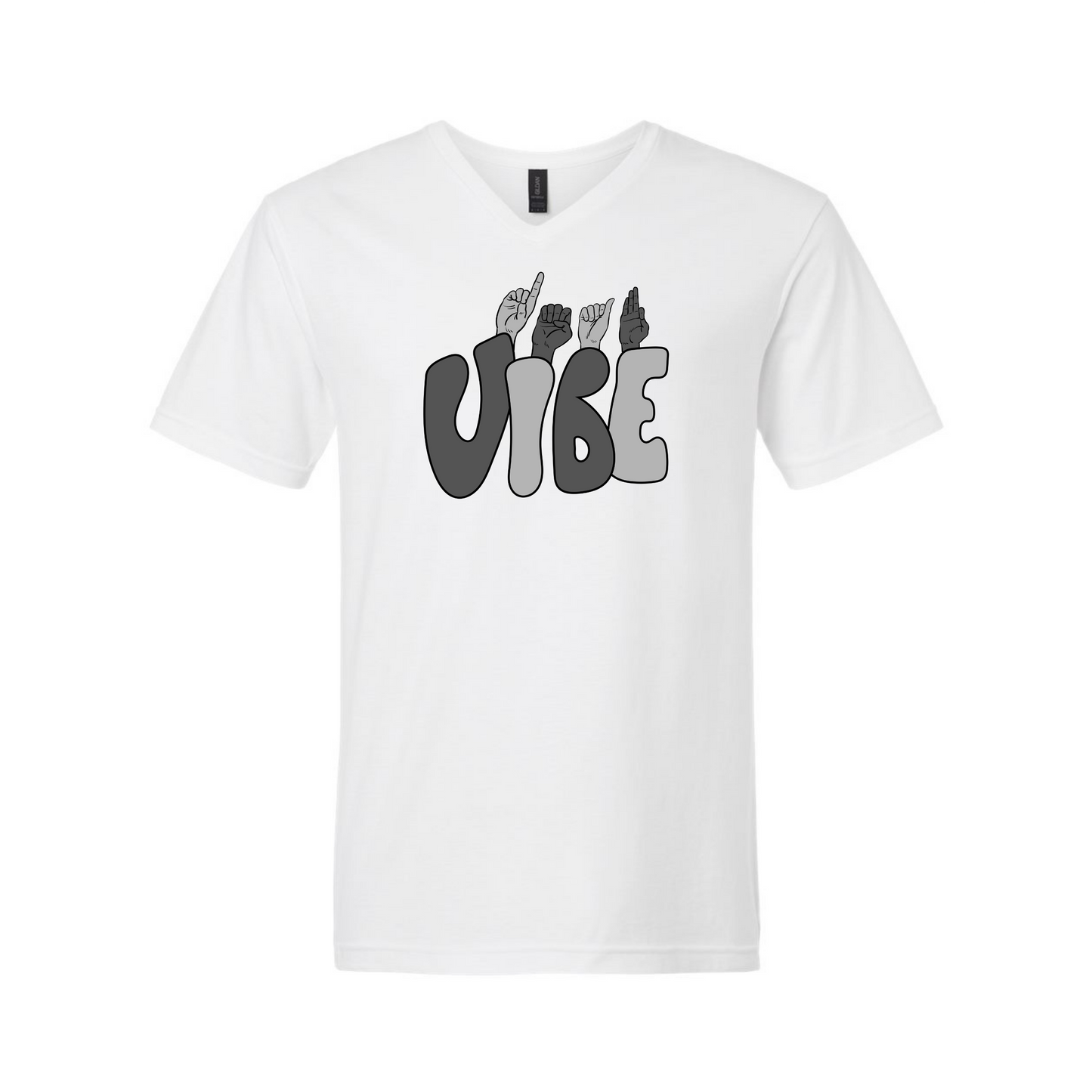 DEAF VIBE - Unisex V-NECK