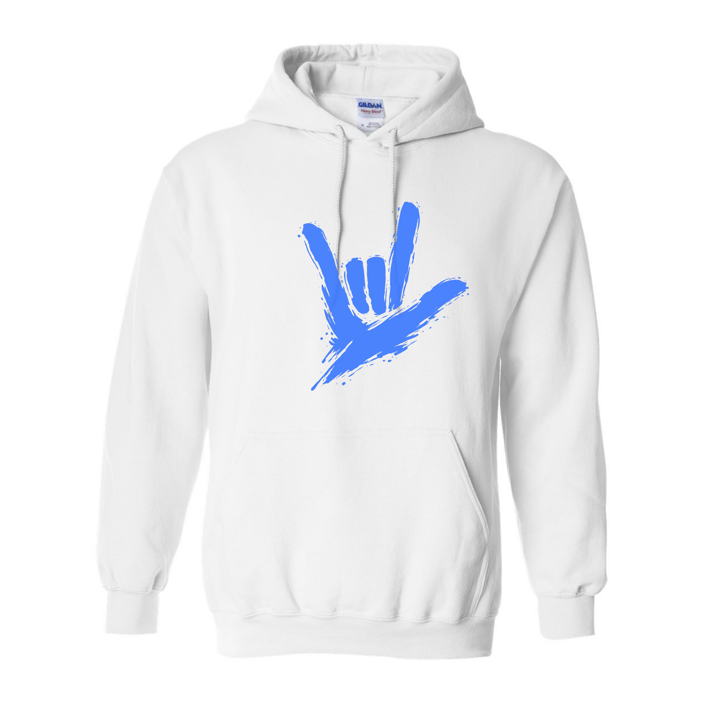 Electric Blue - ILY by Fortyxfive Unisex Hoodie