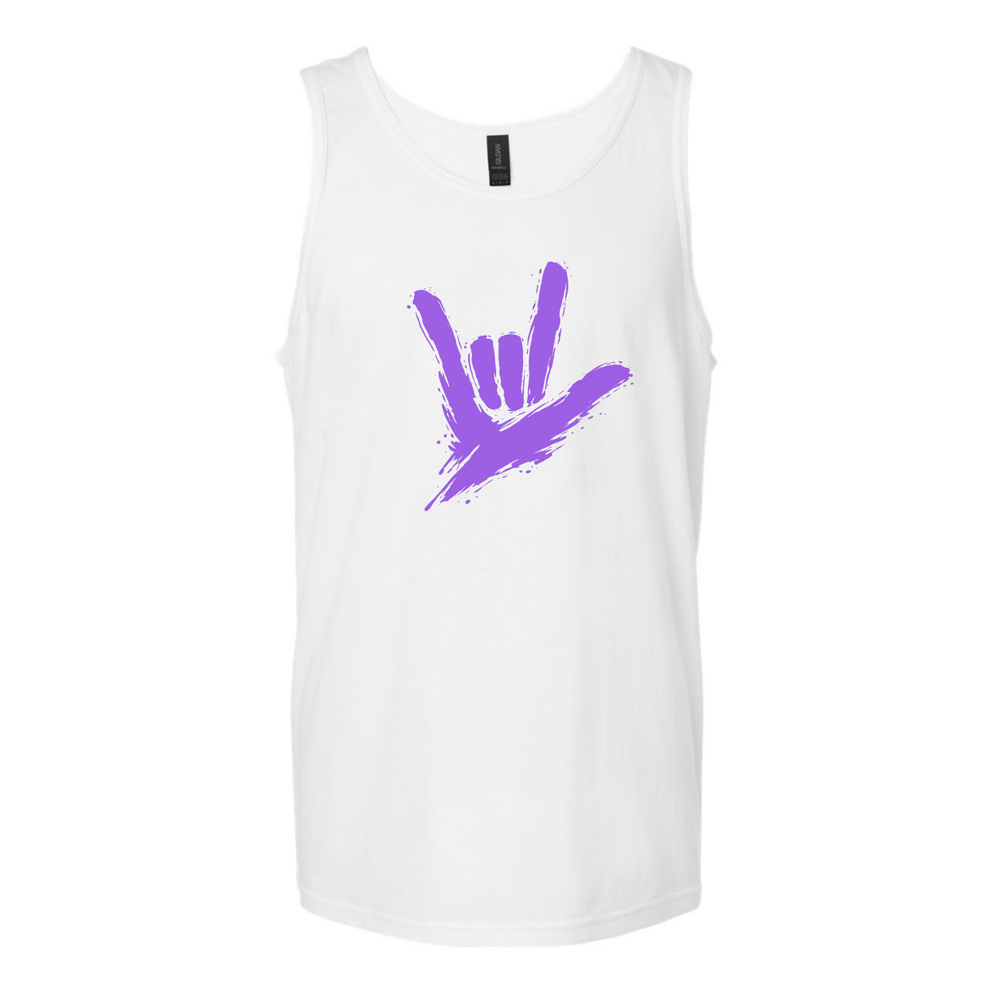 Purple - ILY by Fortyxfive Unisex Tanktop