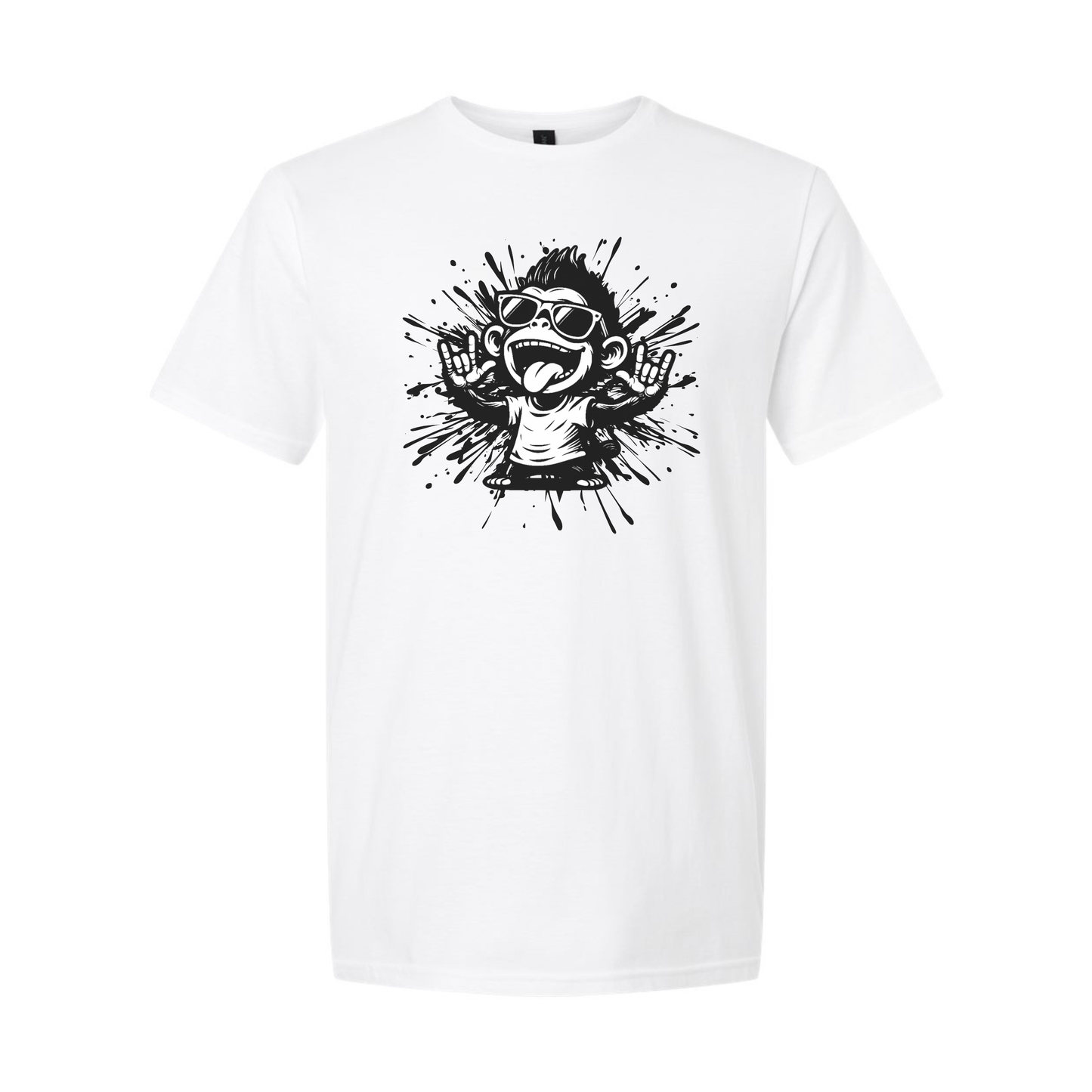 Cool Monkey ILY in ASL - Unisex T-Shirt