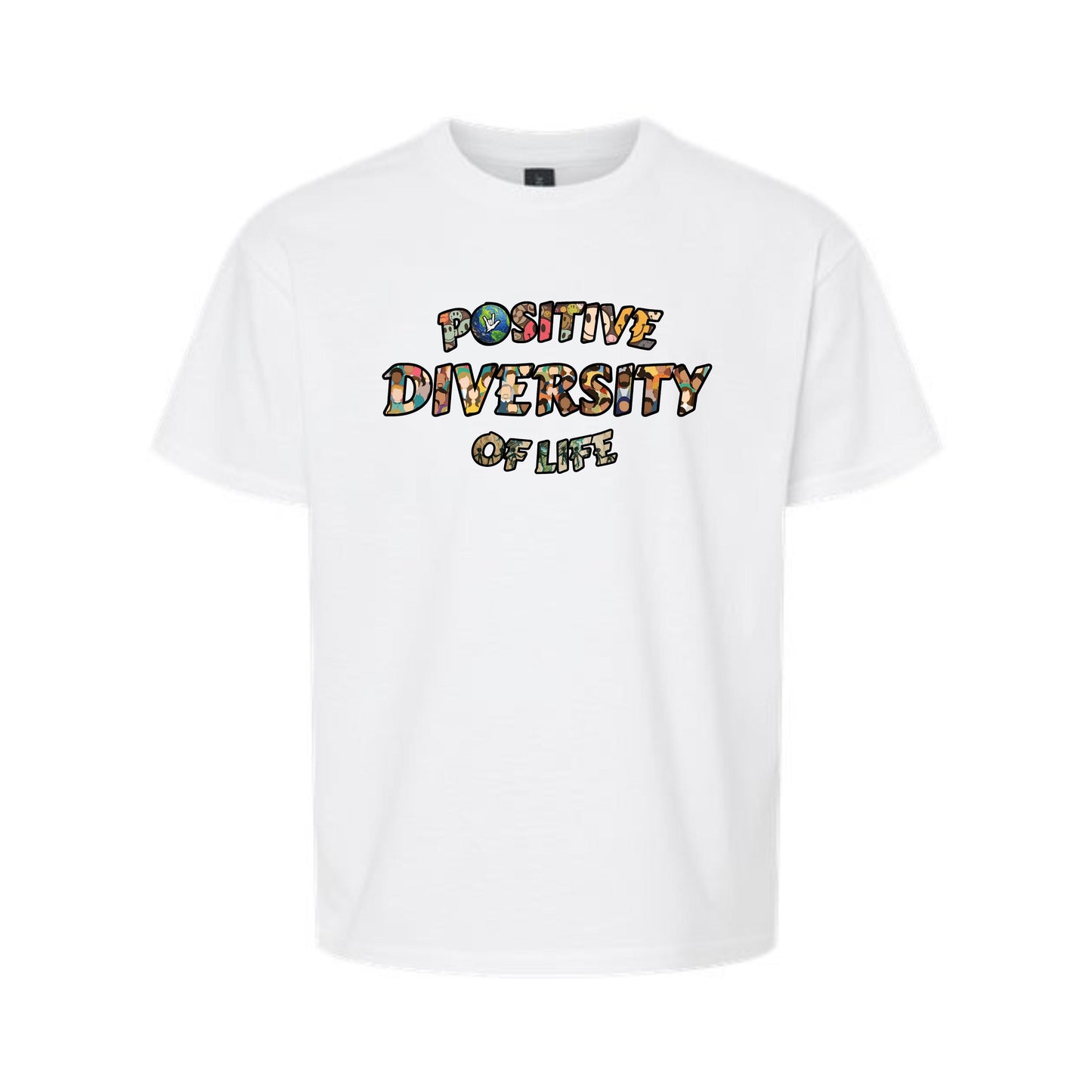 TODDLER & YOUTH - Positive Diversity of Life Unisex T-Shirt