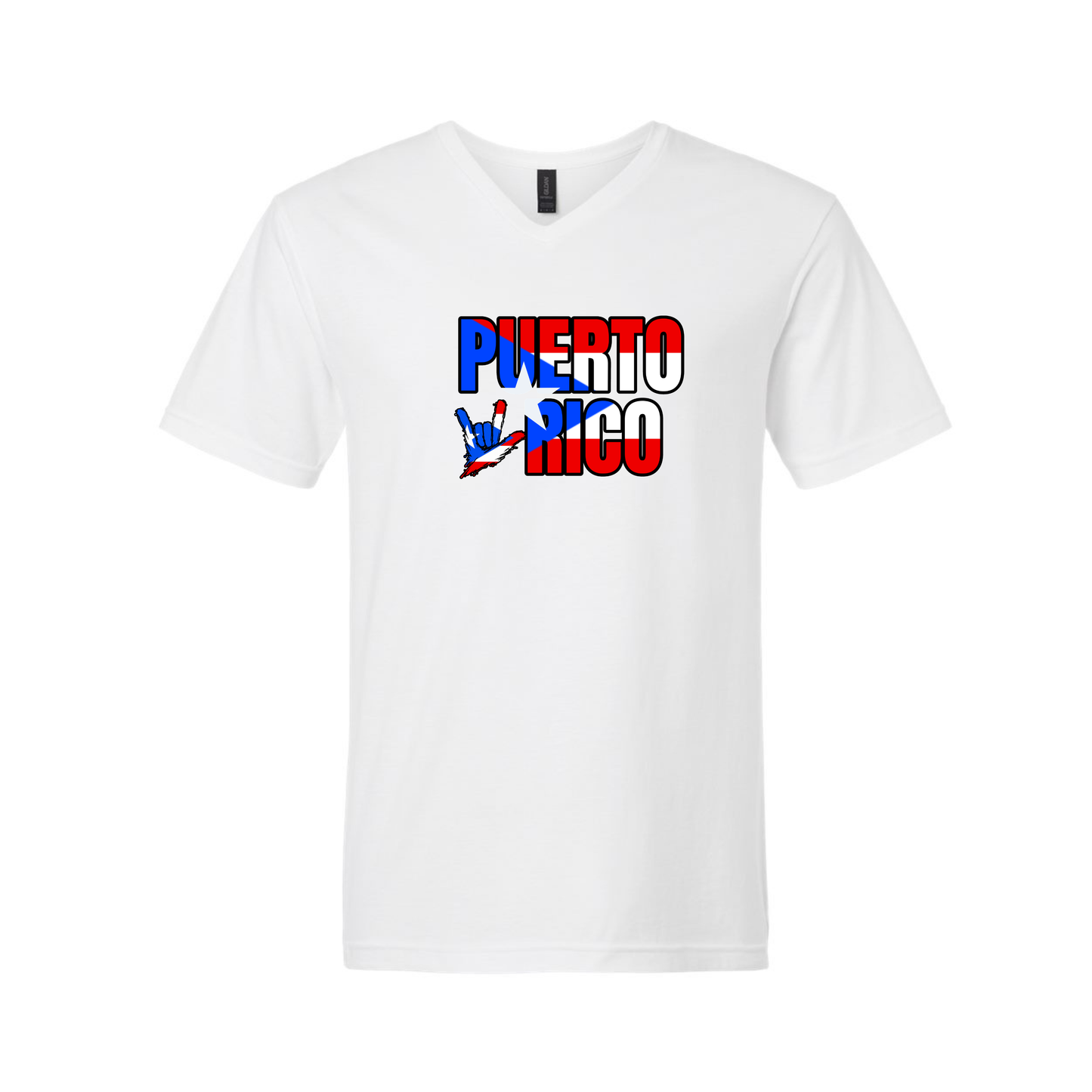 PUERTO RICO ILY - Unisex V-NECK