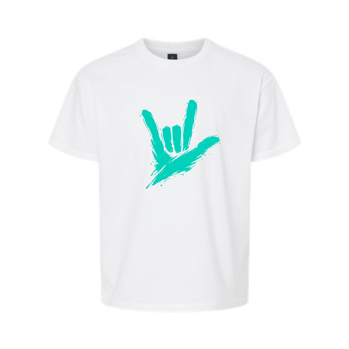 TODDLER & YOUTH - Teal ILY by Fortyxfive T-Shirt