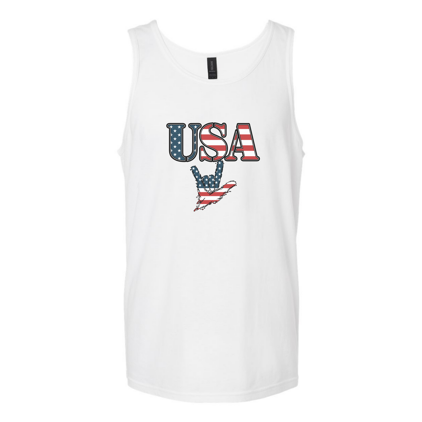 USA & ILY - Unisex Tank Top