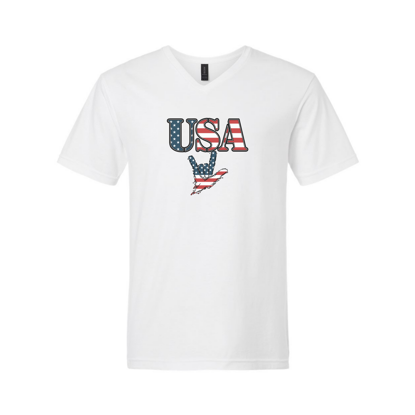USA & ILY - Unisex V-NECK