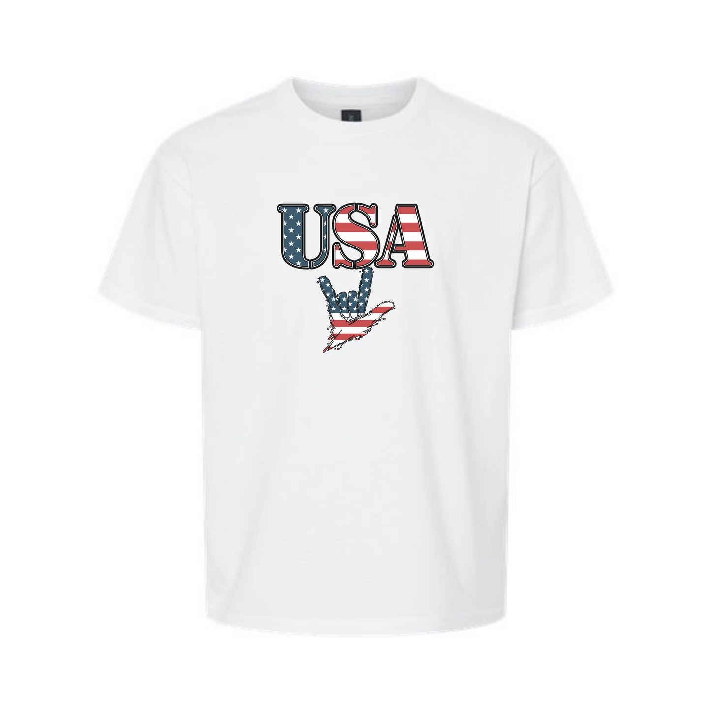 TODDLER & YOUTH - USA & ILY Unisex T-Shirt