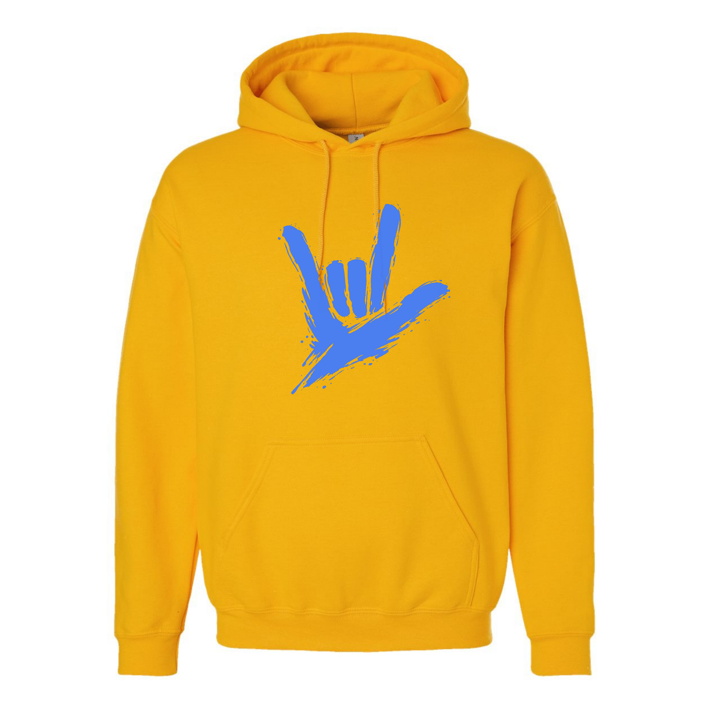 Electric Blue - ILY by Fortyxfive Unisex Hoodie